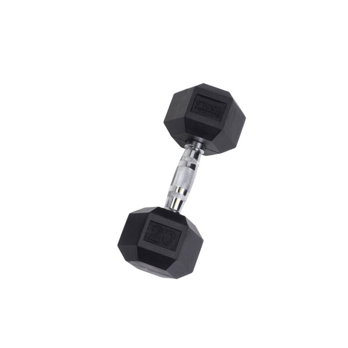 dumbbell set with rack