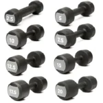 urethane dumbbell set